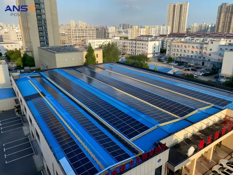 1.4MW Commercial Rooftop Solar Project for Sports Center in China